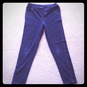 Circo Girls Blue Denim Stretch Leggings